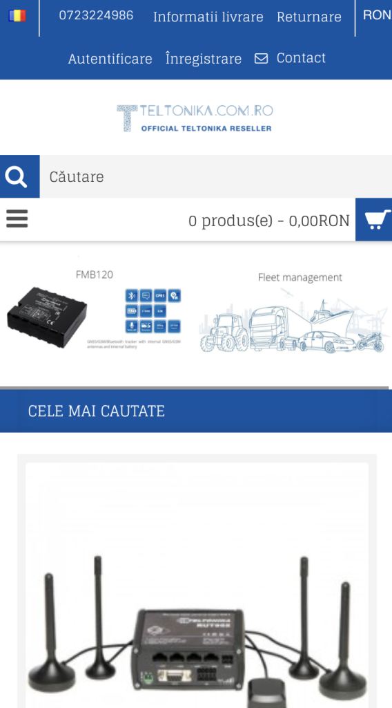 Teltonika — design mobil