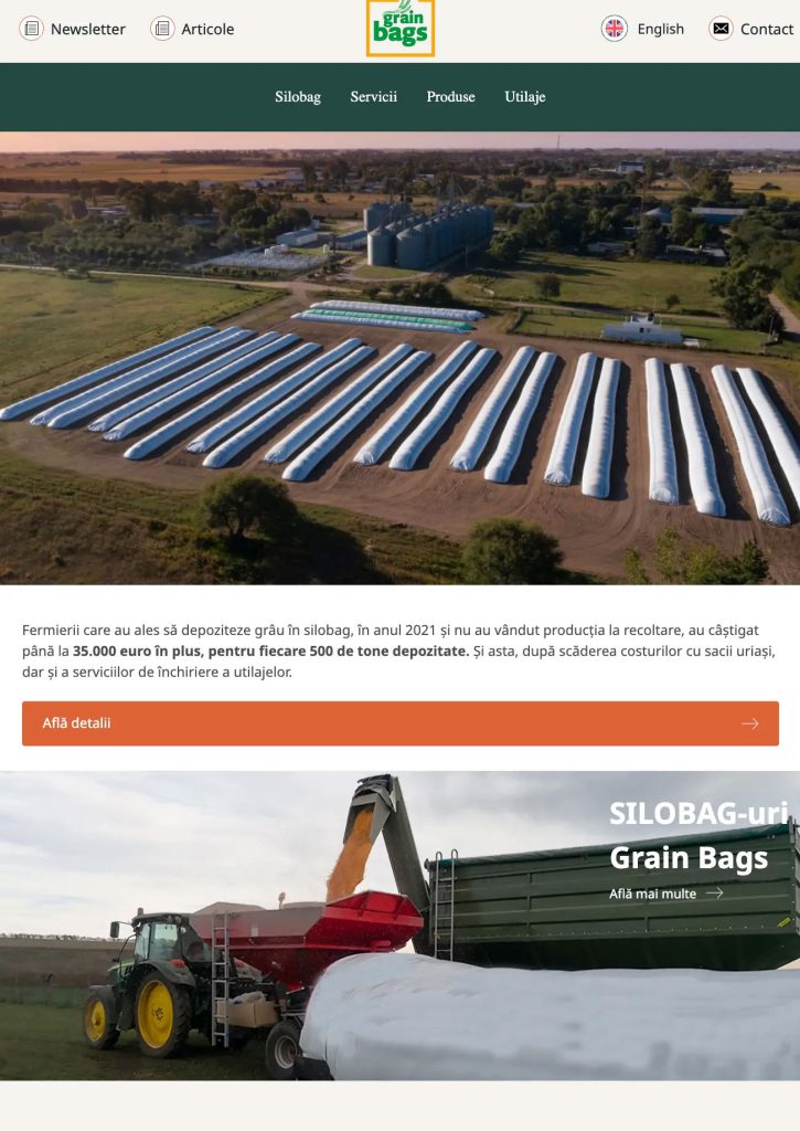 Grainbags — design tabletă