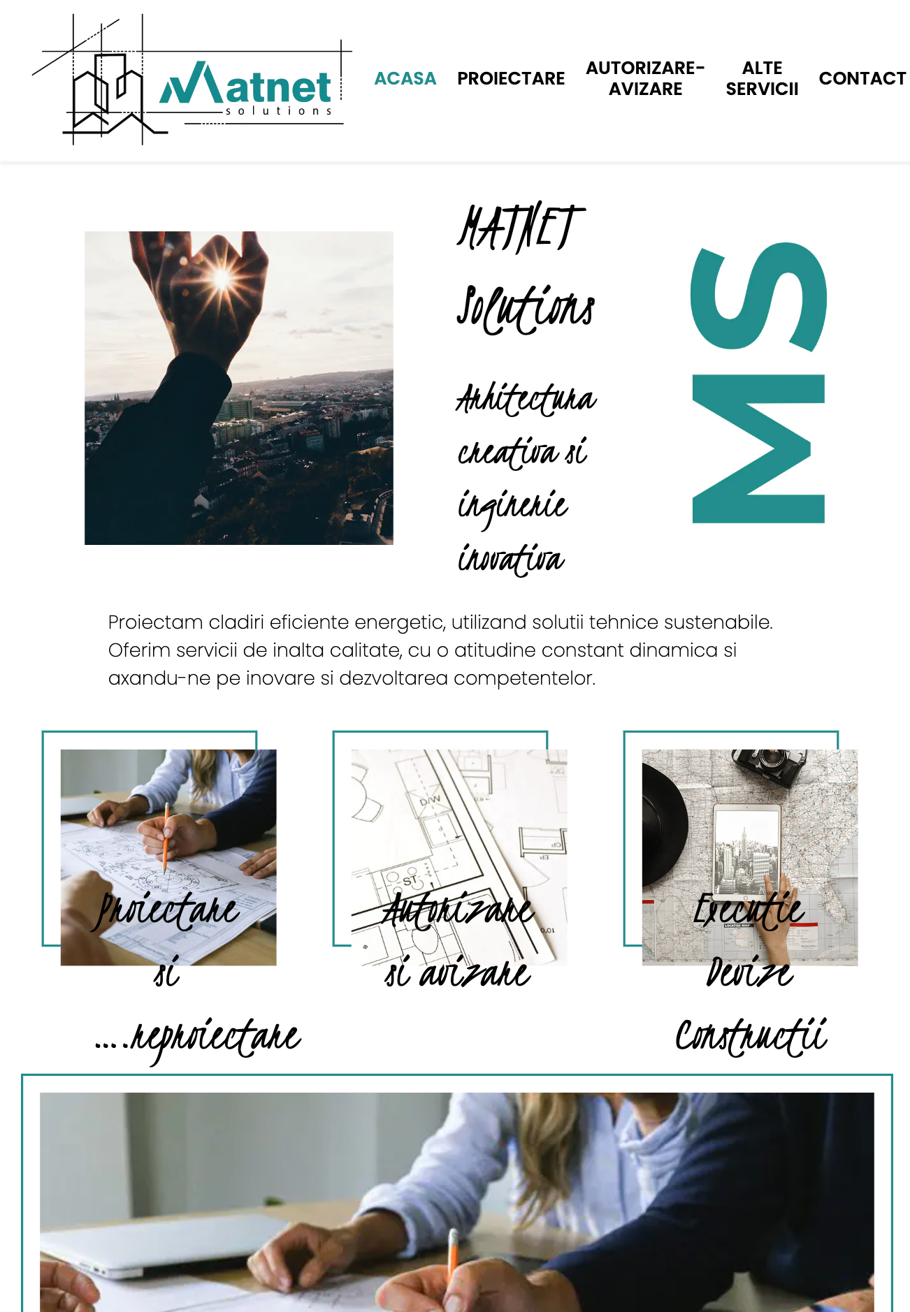 Matnet - versiune tabletă