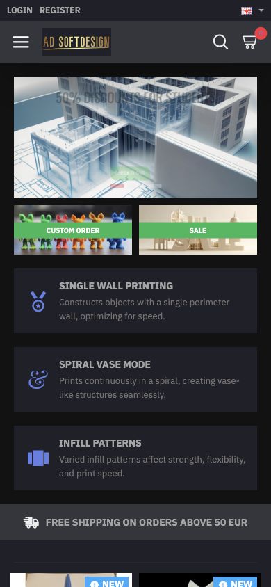 adsoftdesign.ro - versiune mobilă